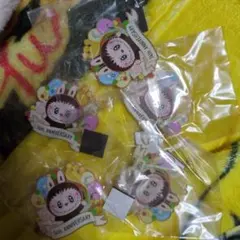 14周年記念 うさぎ耳キャラクター5個セットマグネット