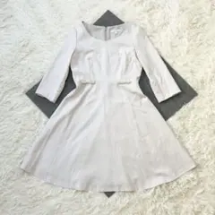 プロポーションボディドレッシング パール付きワンピース