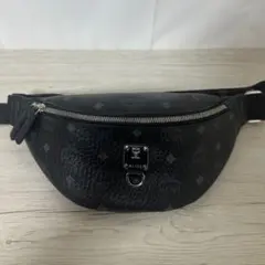 janus 様専用 MCM ショルダーバッグ ブラック ブルー - メルカリ