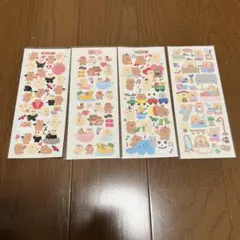 韓国作家 キスカット ステッカー シール - メルカリ