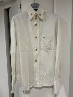 90s Vivienne Westwood 長袖シャツ　ホワイト　Lサイズのサムネイル