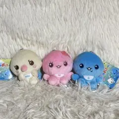 オ*カ様 しずくちゃん ベビーマスコットキーチェーン 3種類セット