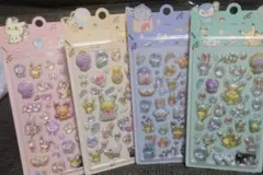 ポケモン　ボンボンドロップシール４枚