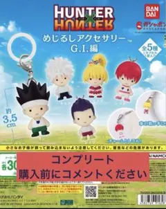 HUNTER×HUNTER めじるしアクセサリー G.I.編 コンプリート