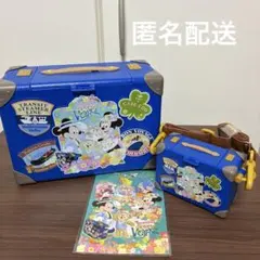 【2013年】ダッフィー ポップコーンバケット ブルー トランクケース セット