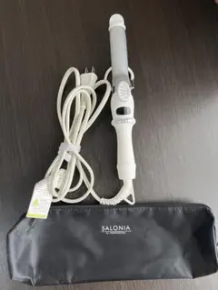 SALONIAサロニア ヘアアイロン ミニカールアイロン25mmSL-011CW
