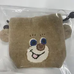 LOVERARY by FEILER ドアップテディ 耳付き巾着 男の子 完売品