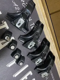 Terzo レインモール専用フットセット ハイルーフ用盗難防止キー付き