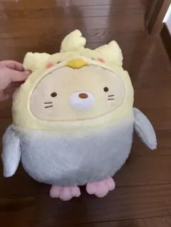 すみっこぐらし　一番くじ　ねこことりっコぬいぐるみ