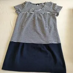 美品☆マタニティワンピース チュニック 授乳口付き L