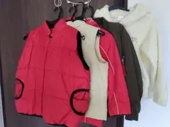 【5/15迄出品】子供 冬用アウターセット クリーニング済 130cm