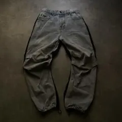 archive y2k 00s 異素材デニムカーゴパンツ ワイド ライトブルーLのサムネイル