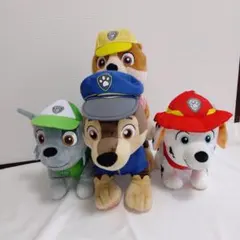 パウ・パトロール ぬいぐるみ 4体セット
