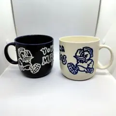 レアJリーグ初期横浜マリノス　マリノス君ビッグマグカップ2個　送料込み