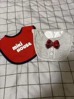 MIKI HOUSE スタイ 2枚セット