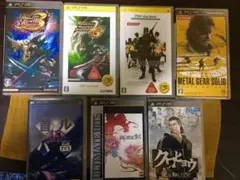 PSP ソフト 7本セット 「中古品」