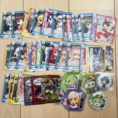 東方project トレーディングカード 缶バッジ ステッカーまとめ売り セット