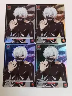 東京喰種「金木研」《プロモーションカード》４枚セット　赤