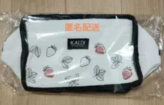 KALDI イチゴ柄 トートバッグ