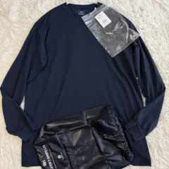 タグ付き ダイワ ライフスタイル ベースレイヤー Tシャツ ブラック XLサイズのサムネイル