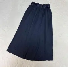 HYKE SHARK SKIN PLEATED SKIRT/ベルトスカートのサムネイル