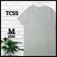 【TCSS】ティーシーエスエス 半袖Tシャツ《M》ライトグレー 綿100% 夏物のサムネイル