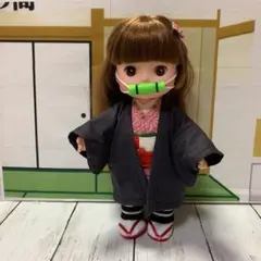 メルちゃんの服　　コスプレセットと大麻葉（小）の着物