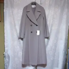 NATURALBEAUTYBASICグレー ダブル ロングコート