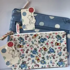 Cath Kidston×Disney くまのプーさん コラボポーチ 2点セット