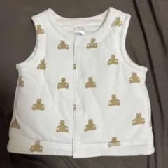 新品GAP ベビーベスト3-6m①