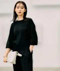 GLOBAL WORK スッキレイクルーネックプルオーバー