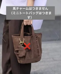 YA GOOD IDEAS BIG＆MINITOTE Sサイズ　馬チャームなしのサムネイル