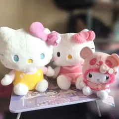 サンリオ ❤️ ハローキティ マスコット付きロープバスケット M - メルカリ