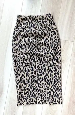 リエンダ ヒョウ柄 タイトスカート S
