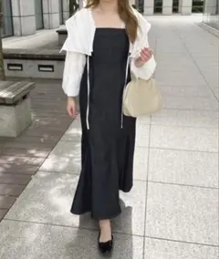 [apres jour]デニムマーメイドキャミワンピース