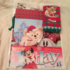 ダッフィー クリスマス 2016 ミニタオル 巾着 セット ディズニーシー限定