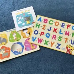 Benesse 英語パズル 2種セット おまけ付きのサムネイル