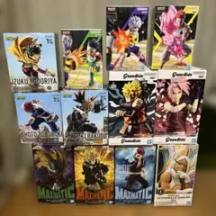 Hunter ヒロアカ NARUTO ジャンプ系最新含むフィギュアまとめ売り