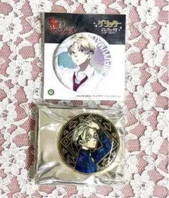 東京リベンジャーズ　東リベ　松野千冬　缶バッジ　原画展　グリッター