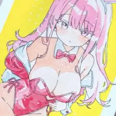 【一点物】手描きオリジナル水彩イラスト【原画】