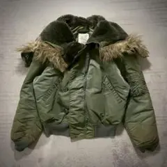 90's 米国製 ALPHA N-2B ファーフライトジャケット M