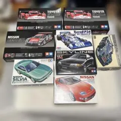 タミヤ 自動車プラモデル7台セット　おまけ有り