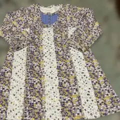 ラグマート　レース付きワンピース120