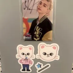 StrayKids/SKZOO/ステッカー/ジニレット/ヒョンジン/ペンミ