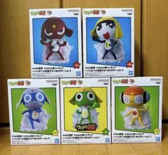 ケロロ軍曹 ケロロ小隊フィギュア　～ペコポンを侵略するであります〜　5種セット