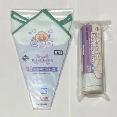 一番くじ　bt21 ミニタオル