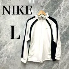 NIKE メンズ L ネイビー トラックジャケット ジャージ 紺 スポーティーのサムネイル