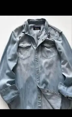 ミハラヤスヒロ　デニムシャツ　美品のサムネイル