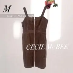 CECIL Mc BEE セシルマクビー ジャンパースカート ZIP M