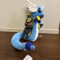 【未使用】ポケモンぬいぐるみ ブラッキー ハクリュー
